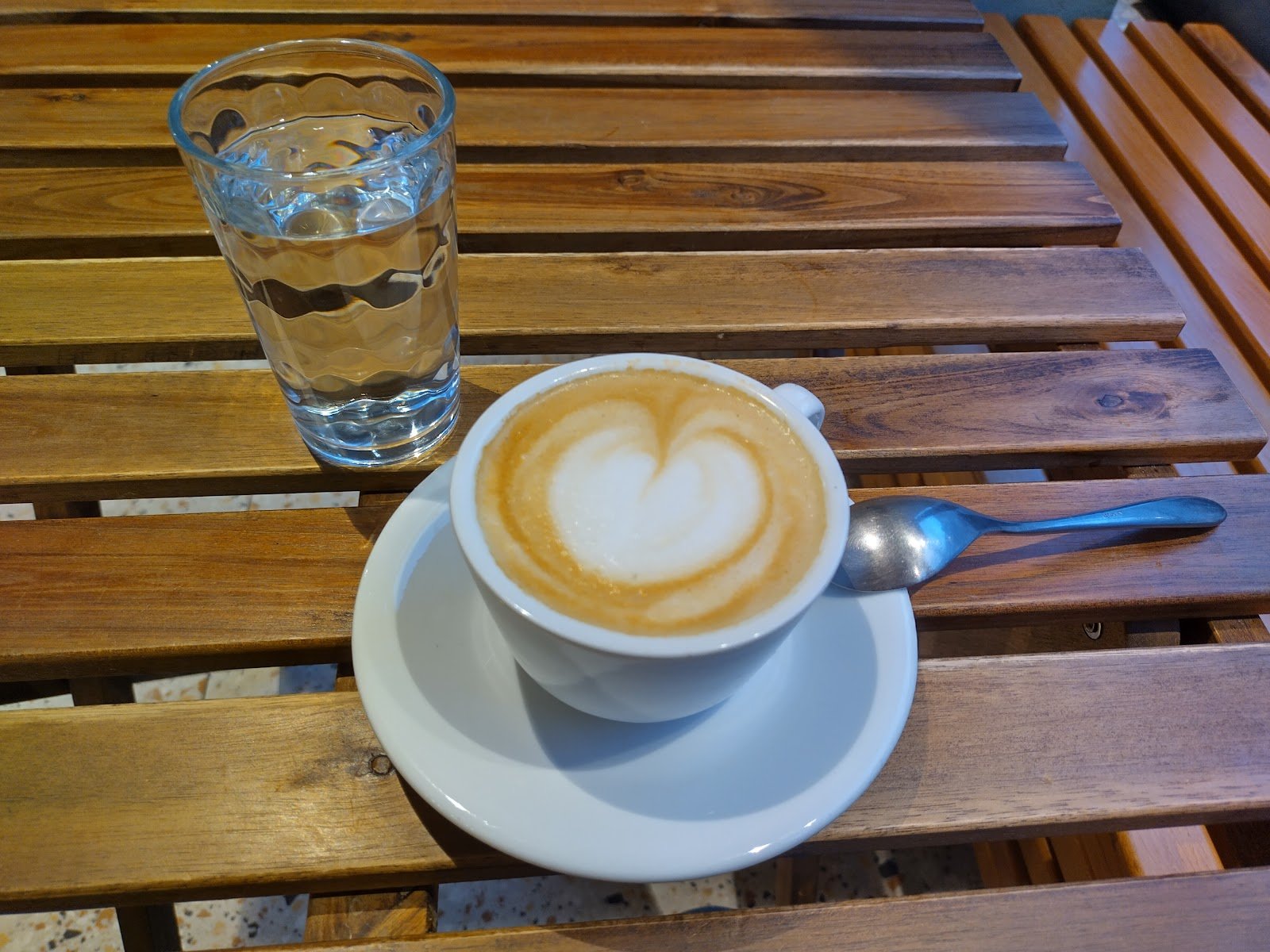Cappuccino mit Latte Art